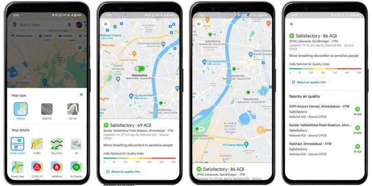 อัปเดตใหม่ Google Maps เพิ่มข้อมูลดัชนีคุณภาพอากาศ (AQI) ให้ผู้ใช้งาน ไม่ต้องพึ่งแอปเสริม