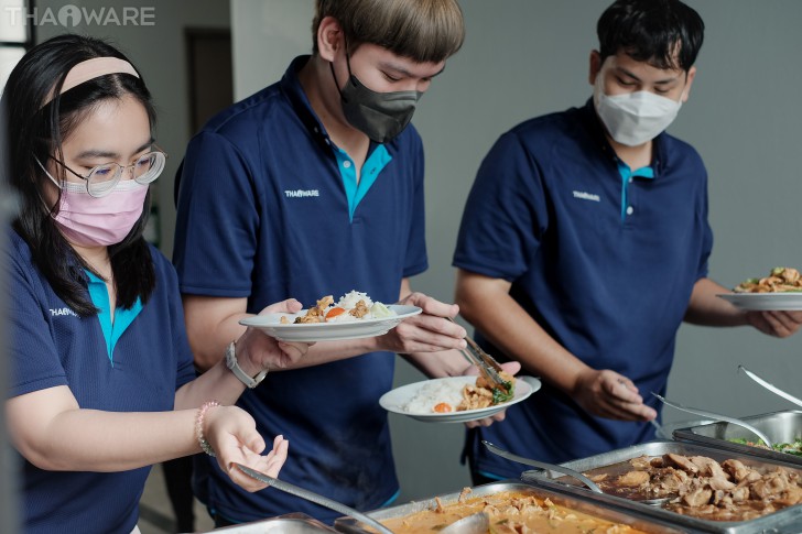 บริษัท ไทยแวร์ คอมมิวนิเคชั่น จํากัด จัดงานทำบุญบริษัท ประจำปี 2565 เพื่อความเป็นสิริมงคล