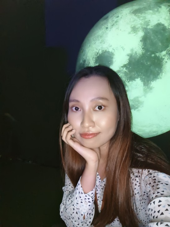 ภาพกล้องหน้าจากมือถือ Vivo V25 series 5G