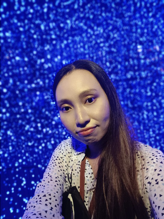 ภาพกล้องหน้าจากมือถือ Vivo V25 series 5G