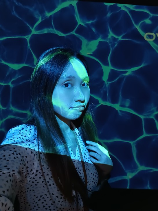 ภาพกล้องหน้าจากมือถือ Vivo V25 series 5G