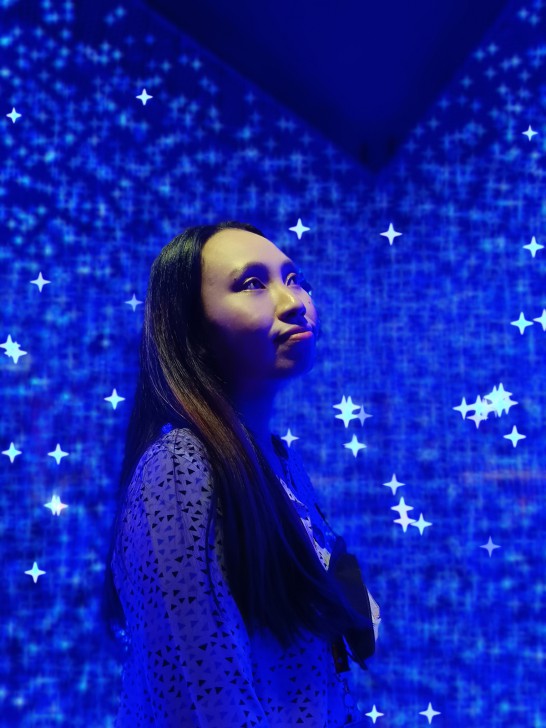 ภาพหน้าชัดหลังเบลอจาก มือถือ Vivo V25 series 5G