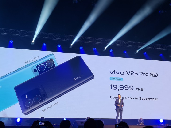 ราคาและวันวางจำหน่ายของมือถือ Vivo V25 series 5G