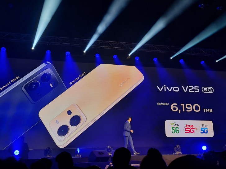 ราคาและวันวางจำหน่ายของมือถือ Vivo V25 series 5G