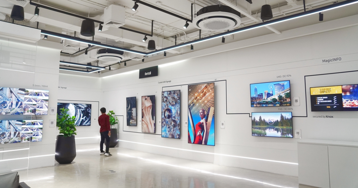 ซัมซุงโชว์เคสนวัตกรรม Display Solutions Showroom 1 ใน 8 ทั่วโลก เจาะกลุ่มธุรกิจองค์กร