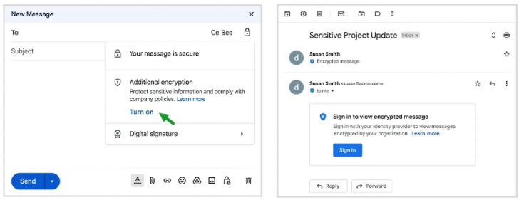 Gmail เปิดทดสอบ E2EE เข้ารหัสอีเมล ไม่ให้ใครอื่นอ่านข้อมูลได้