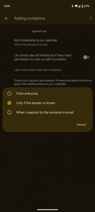 กูเกิลเปิดใช้งานฟีเจอร์ป้องกันสแปมจากนัดหมายเป็นค่าเริ่มต้นใน Google Calendar แล้ว