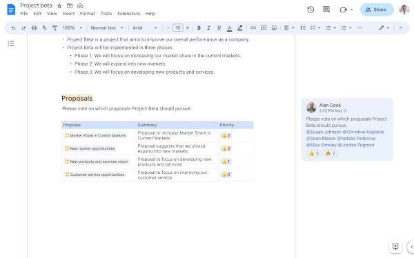 เตรียมพบกับ Google Workspace โฉมใหม่ พร้อมอัปเกรดฟีเจอร์ Smart Chips และอื่น ๆ เตรียมพบกับ Google Workspace โฉมใหม่ พร้อมอัปเกรดฟีเจอร์ Smart Chips และอื่น ๆ