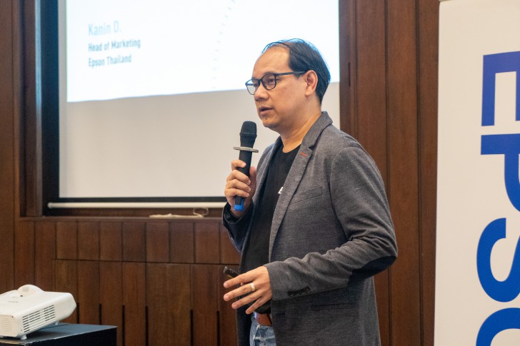 นายคณิน ธรรมภิบาลอุดม ผู้จัดการฝ่ายวางแผนผลิตภัณฑ์ บริษัท เอปสัน (ประเทศไทย) จำกัด