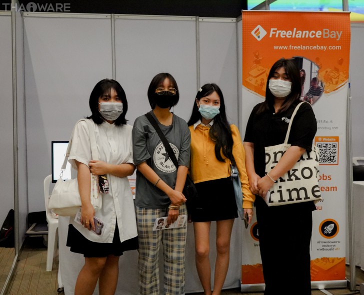 FreelanceBay แหล่งรวมฟรีแลนซ์ระดับคุณภาพ ร่วมออกบูธงาน BU JOB FAIR 2023