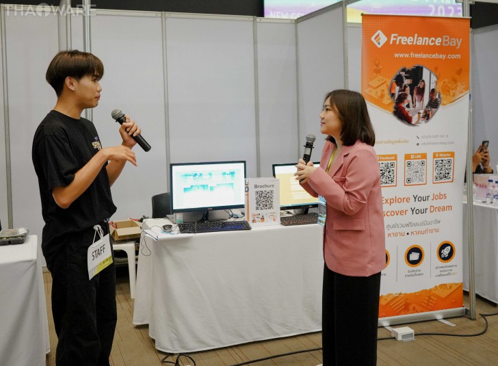 FreelanceBay แหล่งรวมฟรีแลนซ์ระดับคุณภาพ ร่วมออกบูธงาน BU JOB FAIR 2023