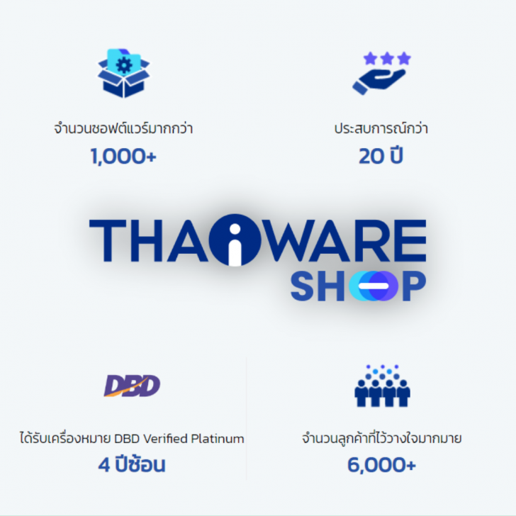 Thaiware เปิดตัวเว็บไซต์ ThaiwareShop.com เจาะกลุ่มองค์กรธุรกิจ สถานศึกษา และหน่วยงานภาครัฐ