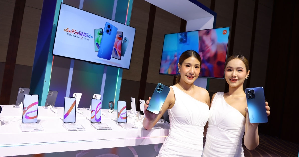 เปิดตัว Redmi Note 12 Series จัดเต็มด้วยสมาร์ทโฟน 4 รุ่น ในคอนเซ็ปต์ ‘เติมชีวิตให้มีสีสัน’