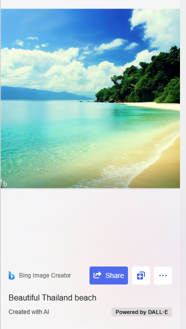 เบราว์เซอร์ Microsoft Edge สามารถใช้ฟีเจอร์ Image Creator สร้างภาพด้วย AI ได้แล้ว