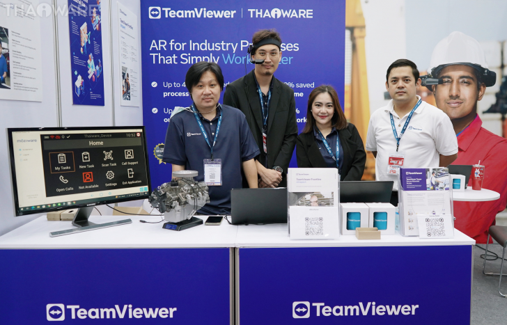 Thaiware ควง TeamViewer ออกบูธงาน ASSEMBLY & AUTOMATION Technology 2023