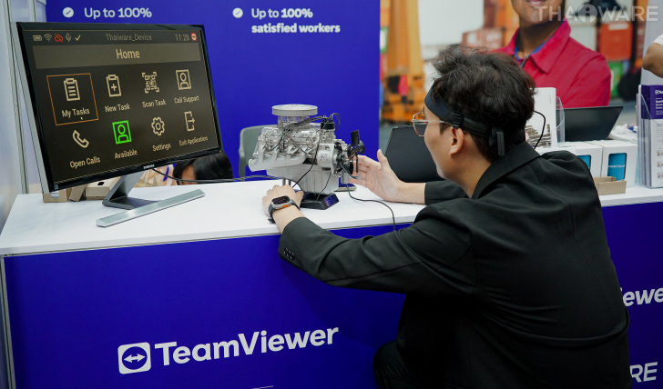 Thaiware ควง TeamViewer ออกบูธงาน ASSEMBLY & AUTOMATION Technology 2023
