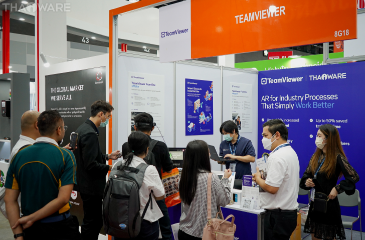 Thaiware ควง TeamViewer ออกบูธงาน ASSEMBLY & AUTOMATION Technology 2023