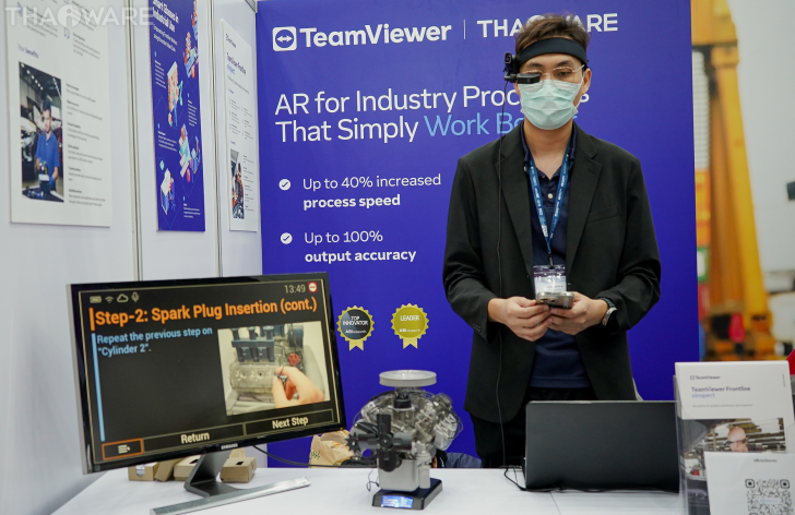 Thaiware ควง TeamViewer ออกบูธงาน ASSEMBLY & AUTOMATION Technology 2023
