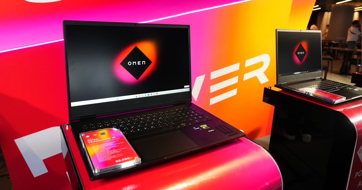 เอชพี เปิดตัว 3 แล็ปท็อปเกมมิ่งรุ่นใหม่ ยกระดับประสบการณ์ใหม่เพื่อเกมเมอร์และสายคอนเทนต์