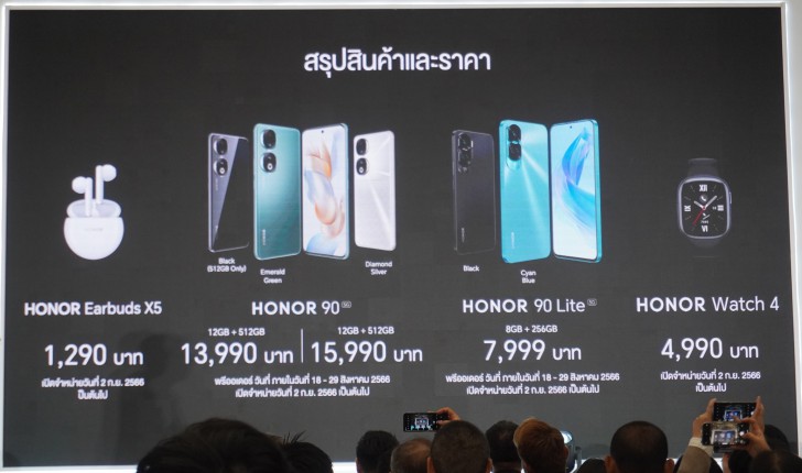 เปิดตัว HONOR 90 Series 2 มือถือพร้อมราคาสุดคุ้มค่า ชูจุดเด่น กล้อง 200 ล้านพิกเซล 