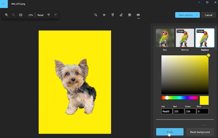 Windows อัปเดตฟีเจอร์ใน Photos ลบพื้นหลังออกจากรูปได้แล้ว พร้อมการแสดงภาพแบบใหม่