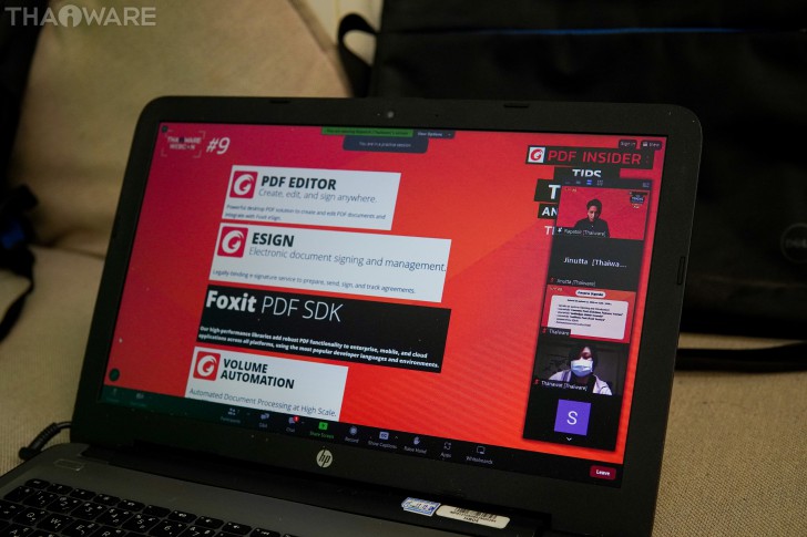 Thaiware WEBCON # 9 งานสัมมนาออนไลน์ Foxit PDF Insider : Tips, Tricks and Beyond Thaiware WEBCON # 9 งานสัมมนาออนไลน์ Foxit PDF Insider : Tips, Tricks and Beyond