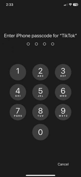 เป็นงง! เมื่อแอปพลิเคชัน TikTok บน iPhone อุปกรณ์ iOS ขอรหัสผ่านปลดล็อกหน้าจอ