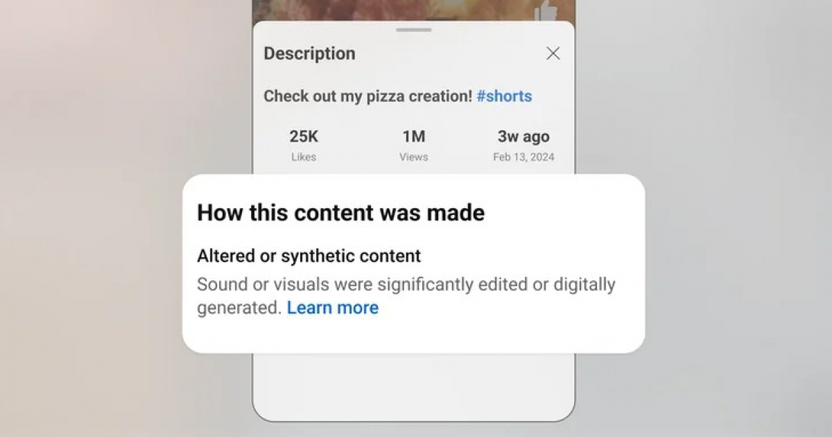 มาตรการใหม่! Youtube เตรียมบังคับใช้กฎให้ครีเอเตอร์ติดป้ายเตือนคลิปเอไอที่สมจริงเกินไป