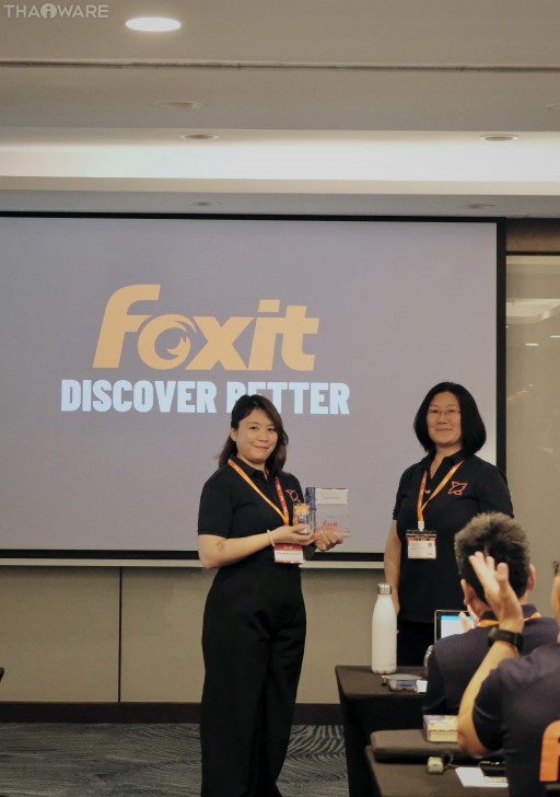 Thaiware เข้าร่วมงาน Foxit APAC 2024 Reseller Summit ที่ประเทศเวียดนาม รับรางวัล ARR Growth Excellence Thaiware เข้าร่วมงาน Foxit APAC 2024 Reseller Summit ที่ประเทศเวียดนาม รับรางวัล ARR Growth Excellence