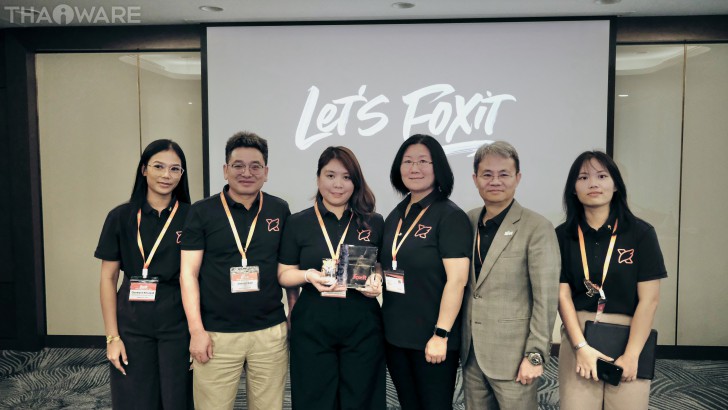Thaiware เข้าร่วมงาน Foxit APAC 2024 Reseller Summit ที่ประเทศเวียดนาม รับรางวัล ARR Growth Excellence Thaiware เข้าร่วมงาน Foxit APAC 2024 Reseller Summit ที่ประเทศเวียดนาม รับรางวัล ARR Growth Excellence