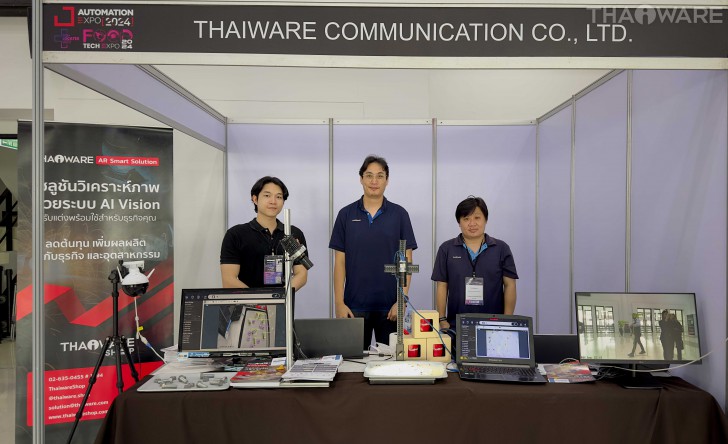 Thaiware ออกบูธงาน AUTOMATION EXPO 2024 จัดแสดง AR Smart Solution