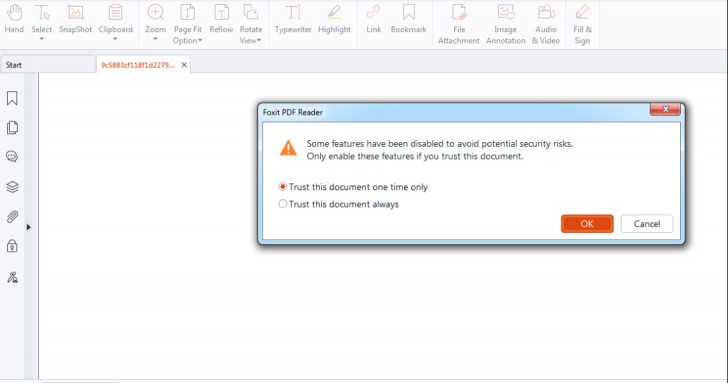 ไฟล์ PDF อันตรายขึ้นทุกวัน พบแฮกเกอร์ปล่อยมัลแวร์ผ่านช่องโหว่ใน Foxit Reader