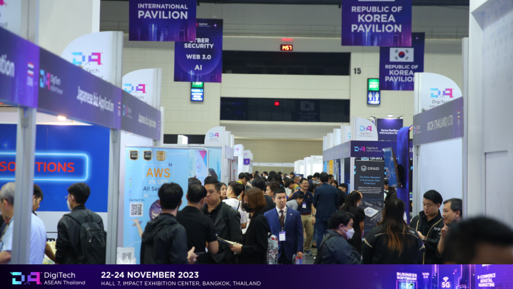 กลับมาอย่างยิ่งใหญ่กว่าเดิม DigiTech ASEAN Thailand 2024 เตรียมพบกัน 20-22 พ.ย. นี้