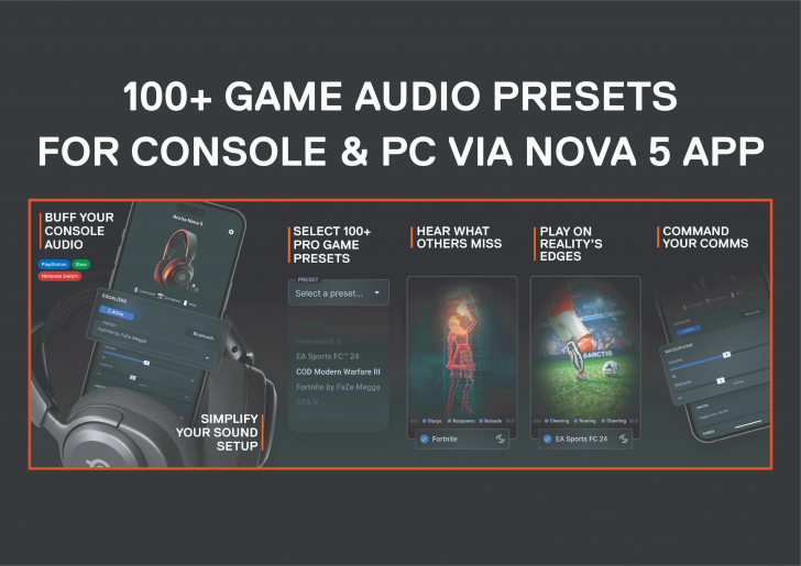 SteelSeries เปิดตัว Arctis Nova 5 Series หูฟังเกมระดับพรีเมียม พร้อมคุณภาพเสียงดียิ่งขึ้นด้วยแอป