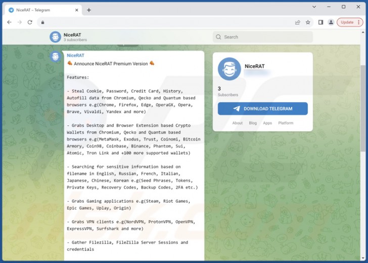 มัลแวร์ NiceRAT ระบาดหนัก แฝงตัวในซอฟต์แวร์เถื่อน และเครื่องมือ Crack ต่าง ๆ