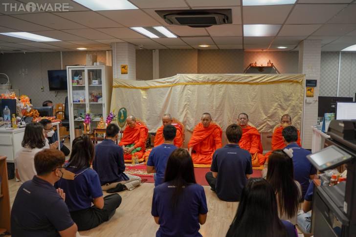 บริษัท ไทยแวร์ คอมมิวนิเคชั่น จํากัด จัดงานทำบุญบริษัท ประจำปี 2567 เพื่อความเป็นสิริมงคล