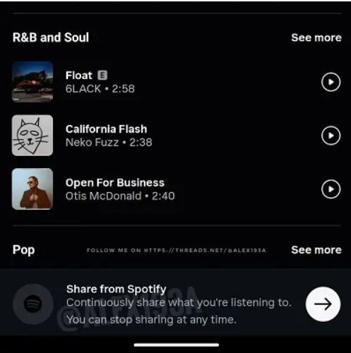 Instagram ทดลองฟีเจอร์ใหม่ แสดงชื่อเพลงที่กำลังฟังบน Spotify อยู่ได้แบบเรียลไทม์