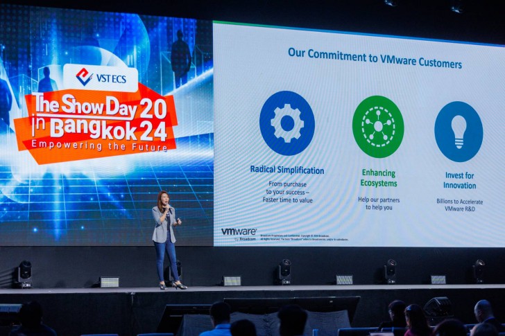 VMware by Broadcom ตอกย้ำความเชื่อมั่นให้กับคู่ค้าในงาน VST ECS: The Show Day in Bangkok 2024