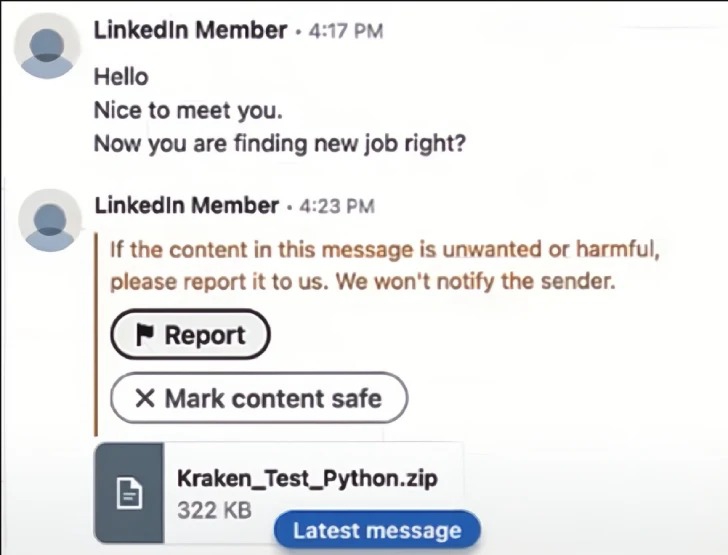 สมัครงานต้องระวัง! แฮกเกอร์เกาหลีเหนือปล่อยมัลแวร์ผ่านโพสต์รับสมัครงานปลอมบน Linkedin