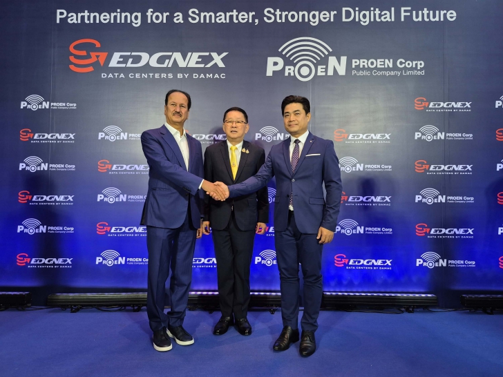 เจาะดีลใหญ่ EDGNEX Data Centers โดย DAMAC ร่วมทุนเชิงกลยุทธ์กับ PROEN Corp ลงทุน Data Center ในไทย