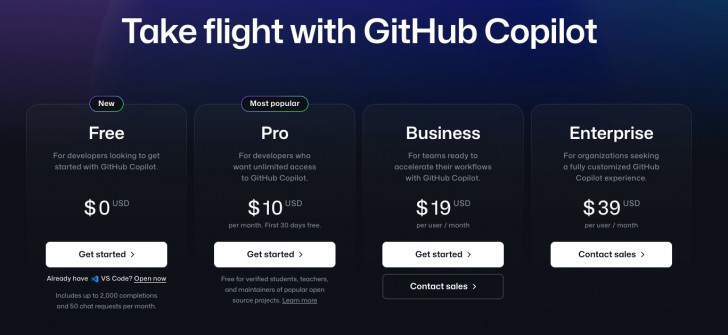 Github เตรียมปล่อย Copilot เวอร์ชันฟรีสำหรับนักพัฒนาบน VS Code หวังขยายกลุ่มผู้ใช้งาน