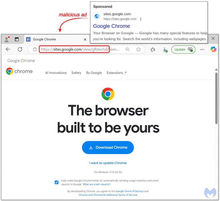 ผูู้เชี่ยวชาญเตือน มัลแวร์ SecTopRAT แพร่กระจายผ่าน Google Ads และแอป Chrome ปลอม