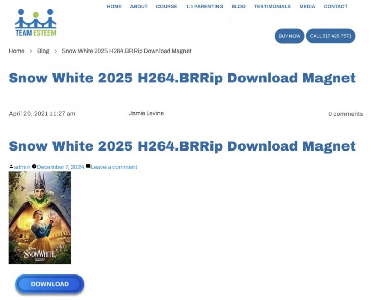 พบมัลแวร์แอบอ้างตนเป็นหนัง Snow White เถื่อน หลงโหลดมากดดู ติดแน่นอน