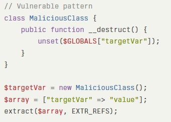 พบช่องโหว่บนฟังก์ชัน extract() ของ PHP ส่งผลให้แฮกเกอร์สามารถรันโค้ดแบบตามใจชอบได้ พบช่องโหว่บนฟังก์ชัน extract() ของ PHP ส่งผลให้แฮกเกอร์สามารถรันโค้ดแบบตามใจชอบได้