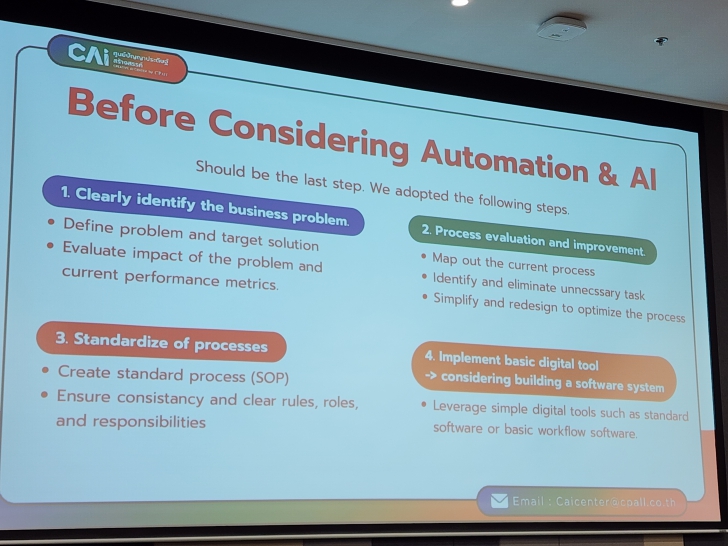 เปิดมุมมอง AI กับธุรกิจ Retail ตอบโจทย์ลูกค้าในยุคดิจิทัล เปิดมุมมอง AI กับธุรกิจ Retail ตอบโจทย์ลูกค้าในยุคดิจิทัล