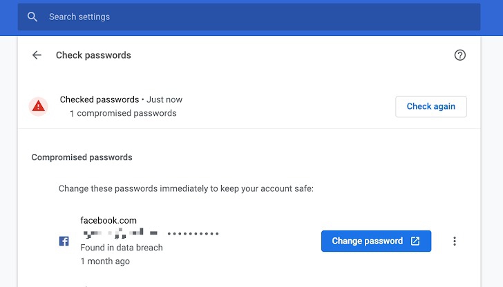 เปิดตัวฟีเจอร์ใหมบน Chrome Password Manager สามารถเปลี่ยนรหัสผ่านที่ถูกแฮกได้ใน 1 คลิ๊ก