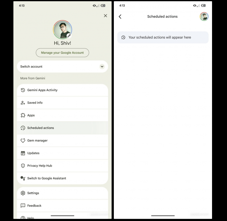 ต่อไปนี้ Gemini จะสามารถจัดการตารางเวลาผู้ใช้งานได้เหมือนกับระบบ Assistant แล้ว