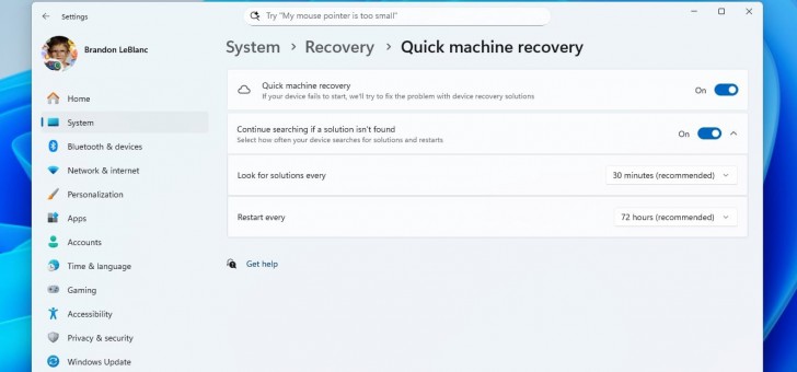 ไมโครซอฟท์เพิ่มระบบใหม่ ให้สามารถทำ Recovery บน Windows 11 ได้ไว และสะดวกยิ่งขึ้น