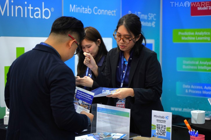 Thaiware ออกบูธงาน Manufacturing Expo 2025 จัดแสดงโซลูชัน Minitab เครื่องมือวิเคราะห์ข้อมูลสถิติเชิงลึก