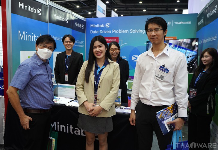 Thaiware ออกบูธงาน Manufacturing Expo 2025 จัดแสดงโซลูชัน Minitab เครื่องมือวิเคราะห์ข้อมูลสถิติเชิงลึก